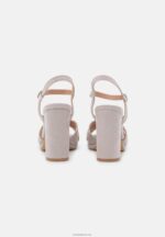Anna Field kvinner sandaler lys grå P266L1292 - Bilde 4