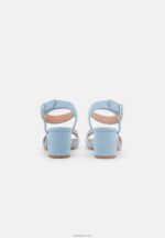 Anna Field kvinner sandaler lyseblå P266L1353 - Bilde 4