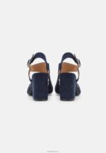 Anna Field kvinner sandaler mørkeblå P266L1414 - Bilde 4
