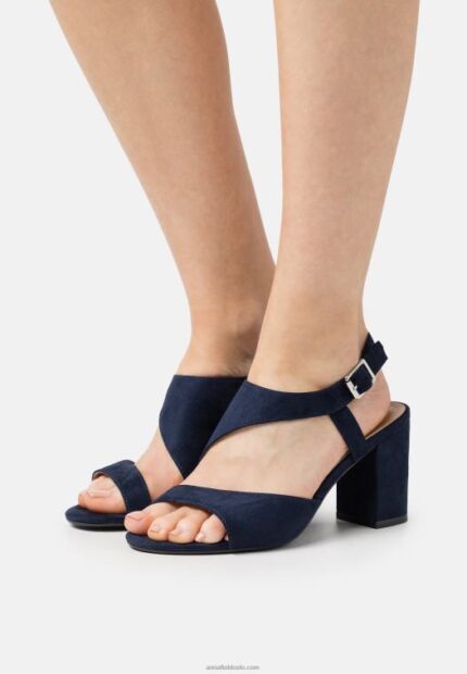 Anna Field kvinner sandaler mørkeblå P266L1414