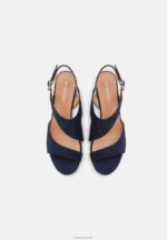 Anna Field kvinner sandaler mørkeblå P266L1414 - Bilde 6