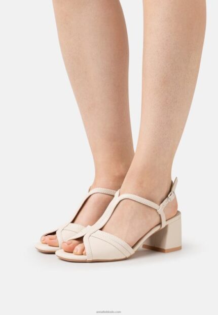 Anna Field kvinner sandaler off-white P266L1344