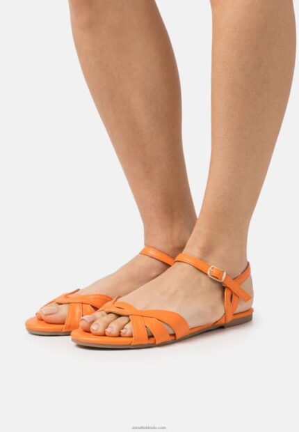 Anna Field kvinner sandaler oransje P266L1317