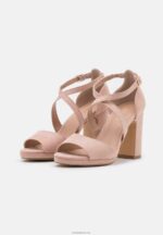 Anna Field kvinner sandaler rosa/gull P266L1256 - Bilde 3