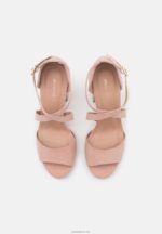 Anna Field kvinner sandaler rosa/gull P266L1256 - Bilde 6