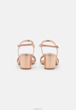 Anna Field kvinner sandaler rosa gullfarget P266L1254 - Bilde 4
