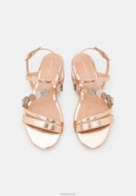 Anna Field kvinner sandaler rosa gullfarget P266L1313 - Bilde 6