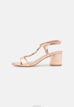 Anna Field kvinner sandaler rosa gullfarget P266L1345 - Bilde 2