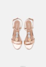 Anna Field kvinner sandaler rosa gullfarget P266L1345 - Bilde 6
