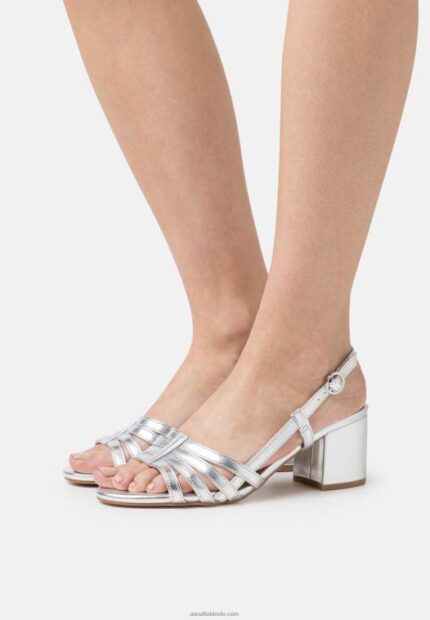 Anna Field kvinner sandaler sølv P266L1304