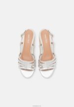Anna Field kvinner sandaler sølv P266L1304 - Bilde 6