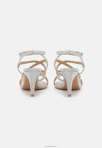 Anna Field kvinner sandaler sølv P266L1343 - Bilde 4