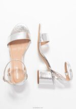 Anna Field kvinner sandaler sølv P266L1448 - Bilde 4