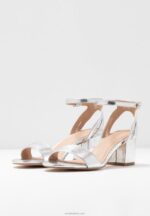 Anna Field kvinner sandaler sølv P266L1448 - Bilde 5