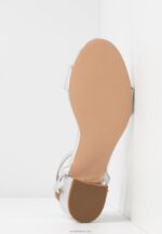Anna Field kvinner sandaler sølv P266L1448 - Bilde 7