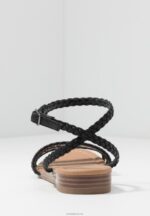 Anna Field kvinner sandaler sort/sølv P266L1248 - Bilde 6