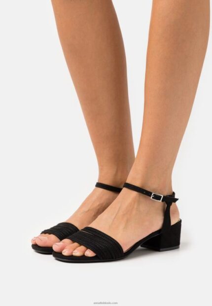 Anna Field kvinner sandaler svart P266L1299