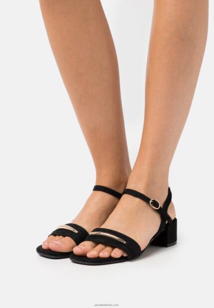 Anna Field kvinner sandaler svart P266L1302