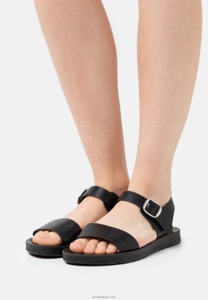 Anna Field kvinner sandaler svart P266L1306