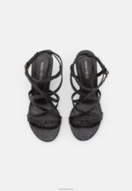 Anna Field kvinner sandaler svart P266L1327 - Bilde 6