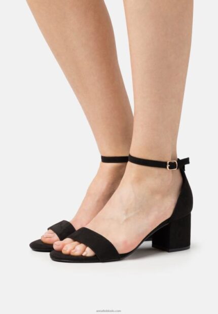 Anna Field kvinner sandaler svart P266L1339