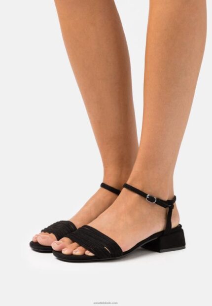 Anna Field kvinner sandaler svart P266L1363