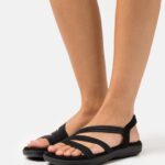 Anna Field kvinner sandaler svart P266L1378