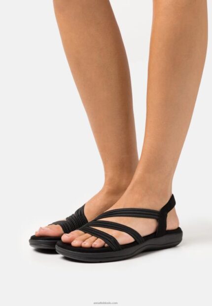 Anna Field kvinner sandaler svart P266L1378