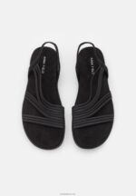 Anna Field kvinner sandaler svart P266L1378 - Bilde 6