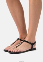 Anna Field kvinner sandaler svart P266L1432