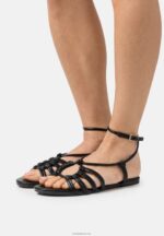 Anna Field kvinner sandaler svart P266L1438