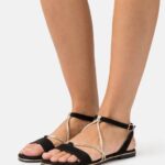 Anna Field kvinner sandaler svart P266L1443