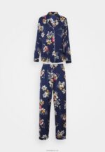 Anna Field kvinner sett pyjamas mørkeblå P266L1070 - Bilde 5
