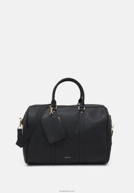 Anna Field kvinner sett weekendbag sort P266L2631