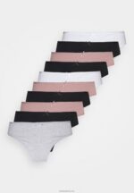 Anna Field kvinner shannon 10-paknings shorts rosa/grå P266L957