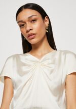 Anna Field kvinner skiftekjole off white/svart P266L195 - Bilde 6
