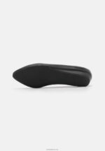 Anna Field kvinner skinn ballett pumps svart P266L2119 - Bilde 5