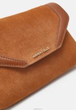 Anna Field kvinner skinn clutch cognac P266L2410 - Bilde 5