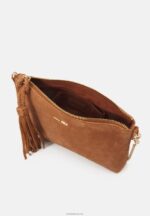 Anna Field kvinner skinn clutch cognac P266L2438 - Bilde 3
