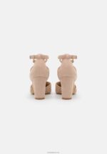 Anna Field kvinner skinn høye hæler beige P266L1606 - Bilde 3