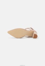 Anna Field kvinner skinn høye hæler beige P266L1606 - Bilde 4