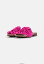 Anna Field kvinner skinn muldyr rosa P266L1867 - Bilde 5