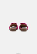 Anna Field kvinner skinn muldyr rosa P266L1867 - Bilde 6