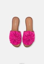 Anna Field kvinner skinn muldyr rosa P266L1867 - Bilde 8