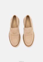 Anna Field kvinner skinn slip-ons beige P266L1807 - Bilde 6