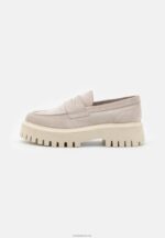 Anna Field kvinner skinn slip-ons beige P266L1808 - Bilde 2