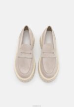 Anna Field kvinner skinn slip-ons beige P266L1808 - Bilde 6