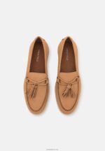 Anna Field kvinner skinn slip-ons beige P266L1814 - Bilde 6