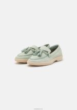 Anna Field kvinner skinn slip-ons mint P266L1818 - Bilde 3