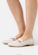 Anna Field kvinner skinn slip-ons off white P266L1823